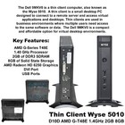 Dell Wyse 5010 D10d Thin Client Amd G-t48e 1 4ghz 2gb Ram 8gb Ssd Thinos Rj45