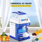 Commercial Ice Shaver Ice Shaving Machine  With Hopper  Electric Snow Cone Maker