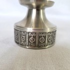 Vintage Haugrud Norway Pewter Candlestick Holder Model 411 Mid Century Modern