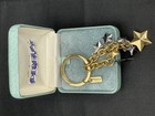 Coach Purse  Bag Charm Star Cluster Key Ring 