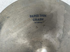 Zildjian A  Custom 16  Crash Cymbal Light paper Thin