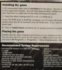 Alias Underground Abc Software Cd Rom Pc Focus Nokia Game New Sealed