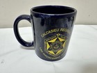 Rare Calcasieu Reginal Law Enforcement Aadamy Coffee Mug Blue Gold  Cup