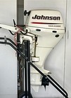 Johnsons 15 Horsepower 4 Stroke Outboard Motor Works And Looks Like New