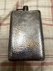 Rare Etched Apollo Prohibition Flask Hammered 