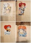 Vintage 1940-1950s Scrapbook Christmas Valentine Get Well Soon Misc Used Cards