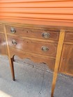 Beautiful Antique Federal Style Mahogany Inlaid Sideboard Buffet 60 w  38 t  22 d