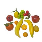 Decorative Fruit 12 Piece Artificial Lifelike Realistic Fake Mixed Decor