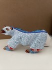 Alebrije Hand-carved Wooden Polar Bear Figure From Oaxaca  Mexico