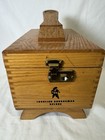 Vintage Cavalier Guardsman Deluxe Shoe Shine Box Kit Brushes Polish Kiwi