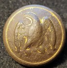 Civil War Period Excavated Confederate Local Staff Button Albert cs-23-a-ty  Dug