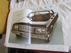 Vintage 1965 Chrysler All Models Oem New Car Dealer Sales Brochure Nos Large