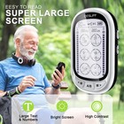 Large Lcd Tens Ems Muscle Stimulator Pain Relief Massager     24 Mode Dual Channel