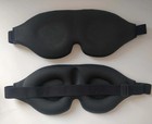 2 Pcs 3d Sleep Eye Mask Soft Padded Light Blocking Blindfold For Travel Nap Us