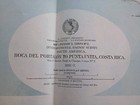 1893 Vintage Us Army Corp Engineering Railroad Survey Map Punta Uvita Costa Rica