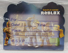 20 Roblox Video Game Birthday Party Invitations Invite Cards