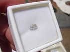  077 Grams Wadsworth Ohio Meteorite 6mm Fragment In 1 5   Wide Glass Top Case