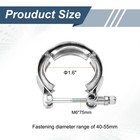 V Band Clamp 1 6 Inch 304 Stainless Steel V-band Bolt Clamp