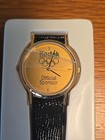 Vintage Kodak Olympic Wrist Watch Black Mint Unused Rare Official Sponsor
