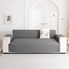 Couch Sofa Cover Washable slipcover With Elastic Straps furniture Protector 