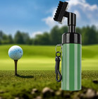 Golf Club Brush Tool Groove Cleaner Cleaning Tool With Spray Water Bottle 2color