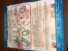 Vintage Vogart Textilprints Anthropomorphic Kitchen Hot Iron Ransfer Mcm 64