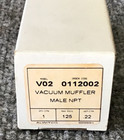 Alwitco V02 0112002 1 4  Male Npt Vacuum Muffler New