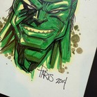 Incredible Hulk 635 Original Comic Art Sketch Signed Paris Cullins Marvel 2011
