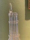 Mid Century France Four Chamber Liquor Glass Decanter Bottle