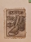 H Wight 1 Cent Stamp Used Stamp 1878 Hinged New Picture Added