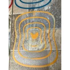 Silicone Cutting Board Set 4 Color Coded Food Prep Mats Kitchen Tools