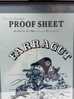 Farragut Homecoming Art Proof Sheet Tennessee Knoxville History Rare 80s Framed