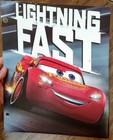 Disney Cars Lightning Fast Mcqueen  12 x9  Pocket File Portfolio Folder Lot Of 3