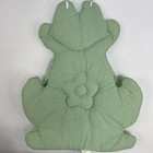 Noel Joanna Nojo Frog Nursery Wall D  cor Soft Green Gingham Rare Vtg Large 34   