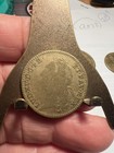 Coronation 1723 Louis Xv  28 Mm   Brass Token Rare
