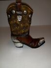 Boots And Spurs Western Cowboy Boot Vase For Western Home Decor  kitchen 