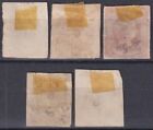 F-ex45671 Philippines Is Spain 1868 Habilitado Por La Nacion    overprint Stamps