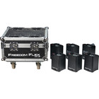 Chauvet Dj Freedom Flex H4 Ip 6-pack With Case