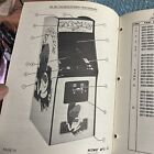 W  Schematics Original Pac Man Midway Arcade Video Game Manual