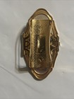 Stratton England Vintage Lipstick Tube Holder Inscribed Floral W  Compact Mirror