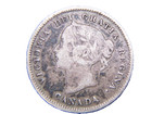 1885 Canada 5 Cent Scarce Silver Coin