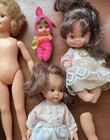 Vintage Tlc Doll Lot For Repair Ideal Toy Corp 1960s   70s Mixed Dolls Parts