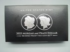 2023 Morgan And Peace Dollar Reverse Proof Two Coin Set