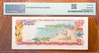 1965 Bahamas  Government Of The Bahamas 3 Dollars Pick  19a Pmg 58 Epq