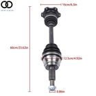 4wd 6-lug For Chevy Gmc Silverado Sierra 1500 Tahoe Yukon Front Cv Axle Shafts