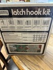 Vintage 1970s Christmas Latch Hook Kit New Factory Sealed Wreath Candle
