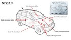Nissan Oem Switch Assy-front Seat Lh 870661ee2a Genuine