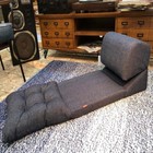 Folding Floor Seat Lounge Bed Denim Nap-mat Sgs-120ddm Azumaya F kolme-usa New