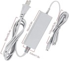 Ac Power Supply Charging Adapter Cable Charger For Nintendo Wii U Gamepad