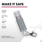 Sabre Jeweled Pepper Spray Compact Self Defense Keychain 0 54oz 25 Bursts